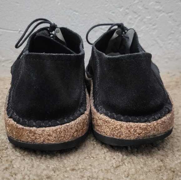 Birkenstock Gary Black Suede Size 10 - Picture 10 of 11